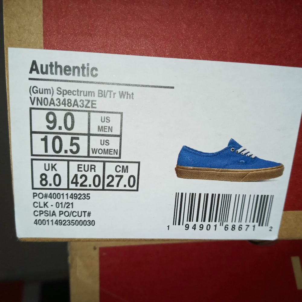 Vans Authentic Multiple Sizes - Picture 14 of 16